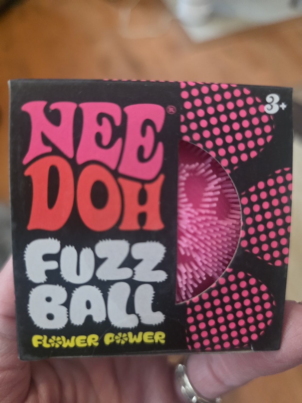 ✨NEW✨Nee Doh Fuzz Ball - Pink